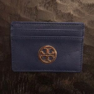 Tory Burch card holder 💳 Navy; never been used